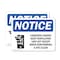 Signmission Conserve Energy Keep Ventilation Sign With Symbol, 10 in W x Rectangle, Vinyl Decal OS-2PACK-NS-D-710-L-10790 - alternate 1